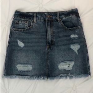 Jean skirt